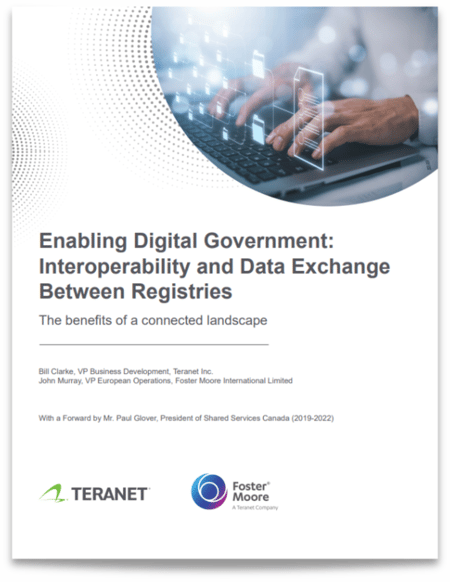 Interoperability and Data Exchange Between Registries - White Paper Thumbnail