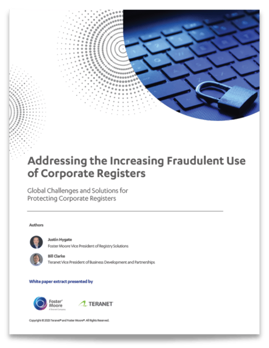 Addressing the Increasing Fraudulent Use of  Corporate Registers White Paper Thumbnail