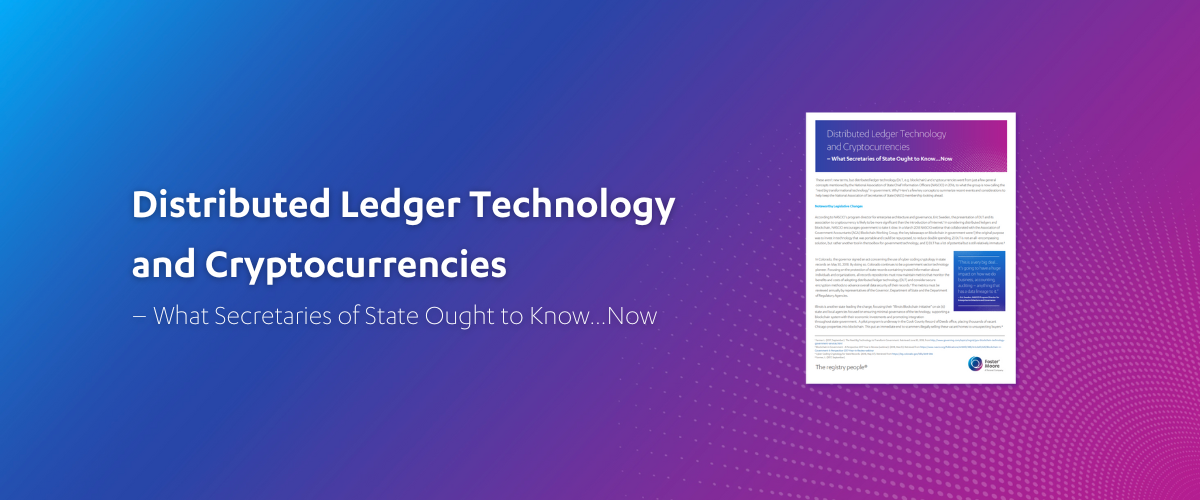 Distributed Ledger Technology and Cryptocurrencies - White Paper